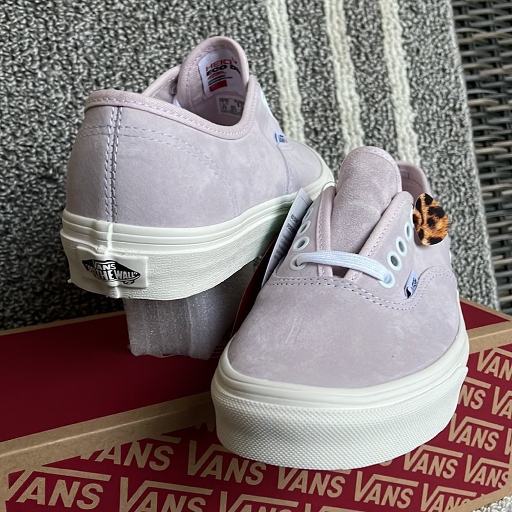 Vans Authentic Pig Suede Orchid Winter White WMNS - Picture 10 of 16